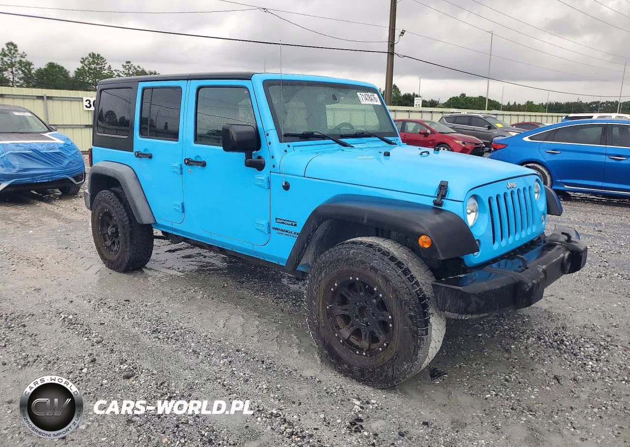 2017 Jeep Wrangler Unlimited Sport VIN:1C4BJWDG9HL578463 - 4