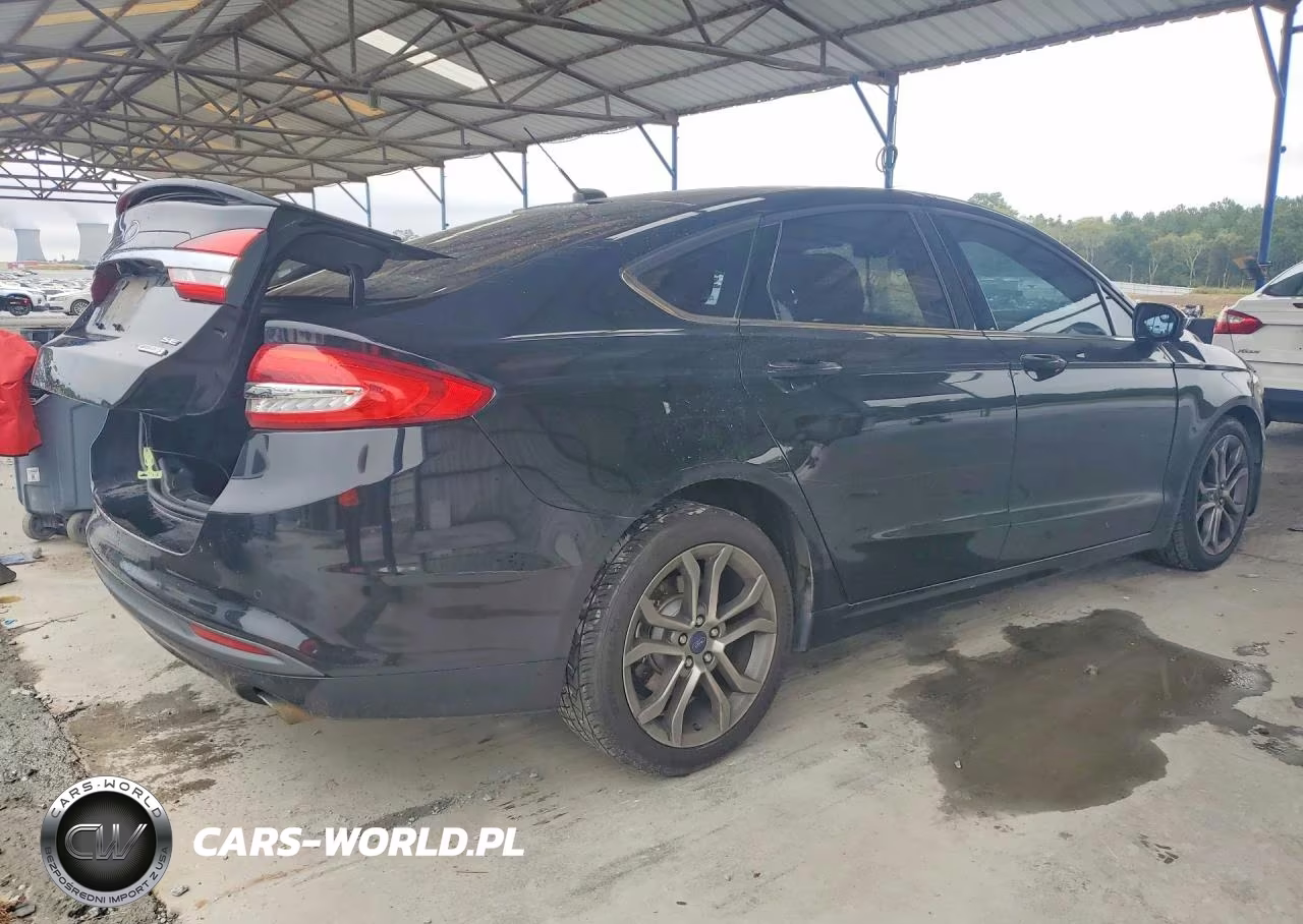 2017 Ford Fusion Se VIN:3FA6P0HD6HR401874 - 3