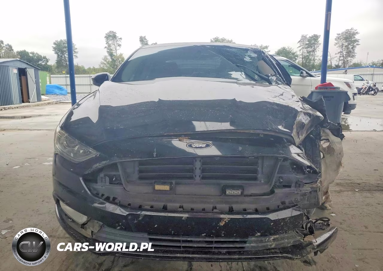 2017 Ford Fusion Se VIN:3FA6P0HD6HR401874 - 5
