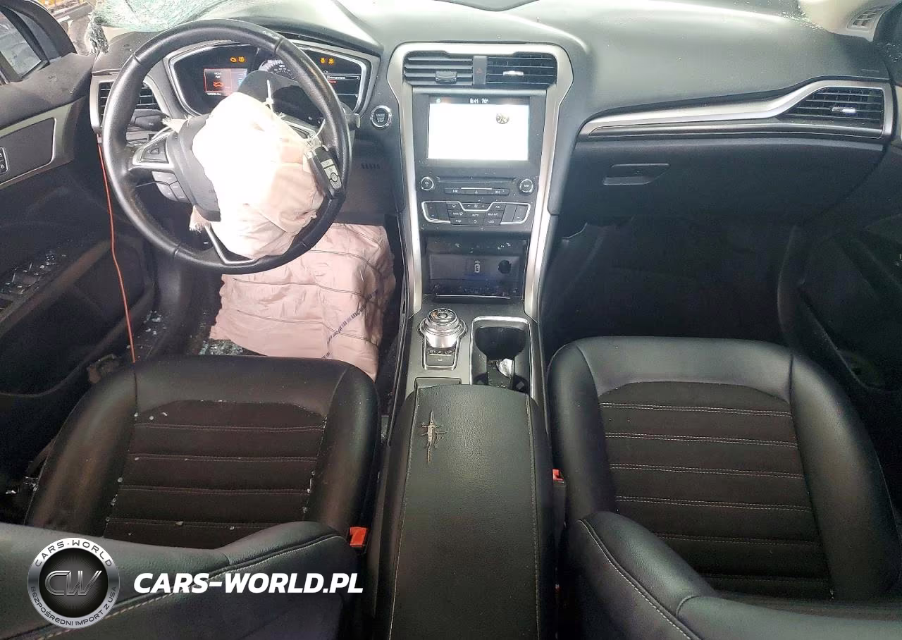 2017 Ford Fusion Se VIN:3FA6P0HD6HR401874 - 8