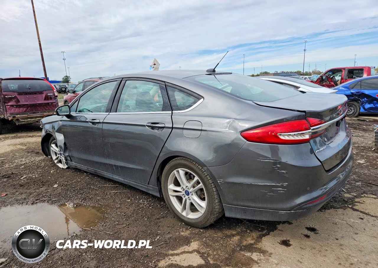 2018 Ford Fusion Se VIN:3FA6P0H78JR109109 - 2