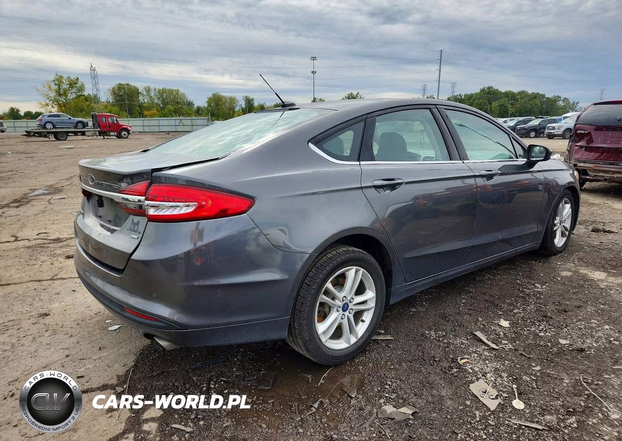 2018 Ford Fusion Se VIN:3FA6P0H78JR109109 - 3