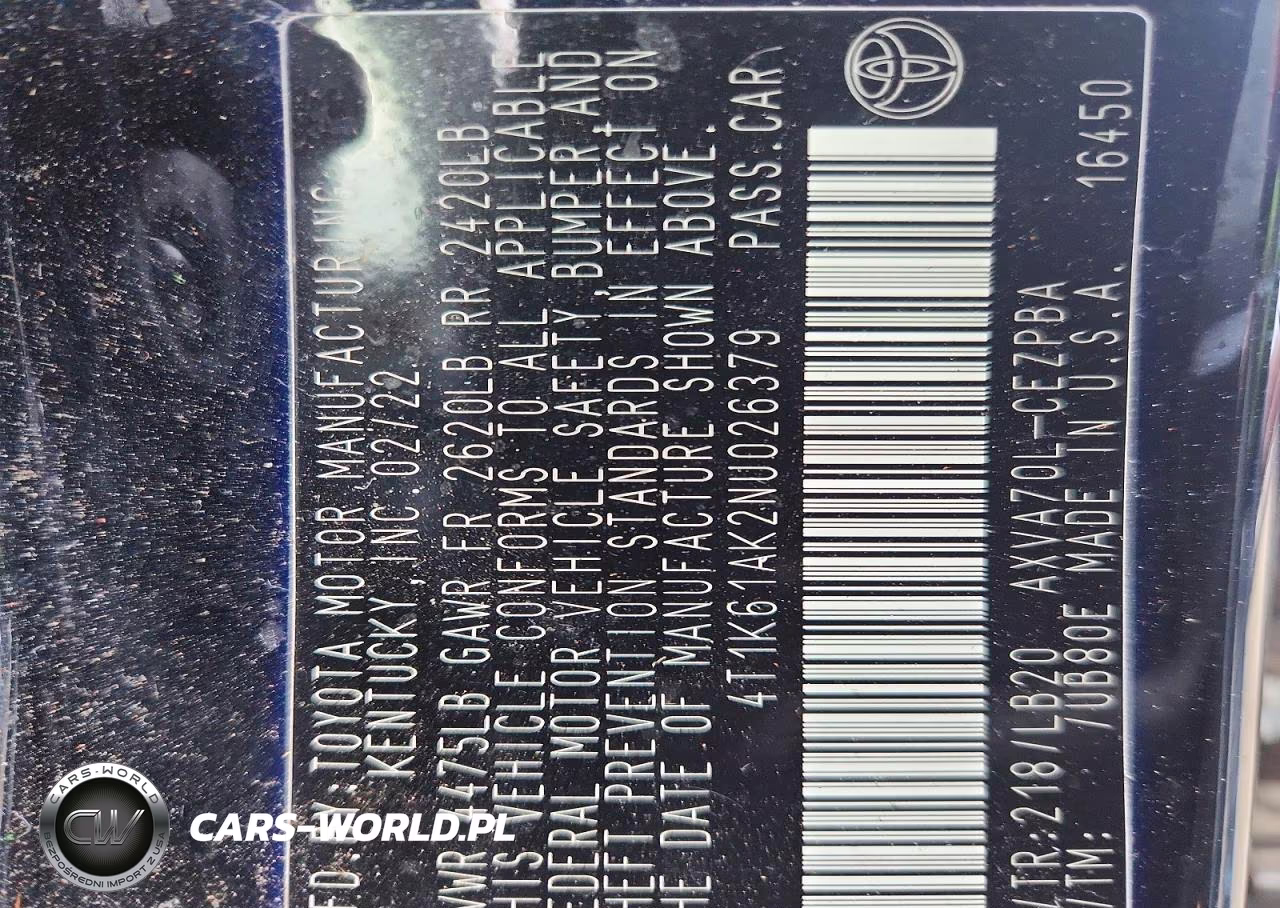 2022 Toyota Camry Xse VIN:4T1K61AK2NU026379 - 12