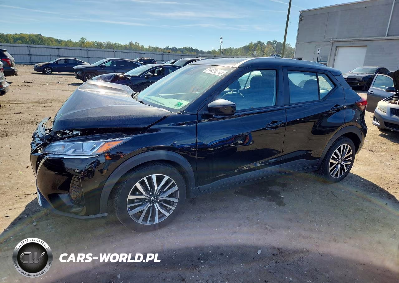 2021 Nissan Kicks Sv VIN:3N1CP5CV0ML523981 - 1