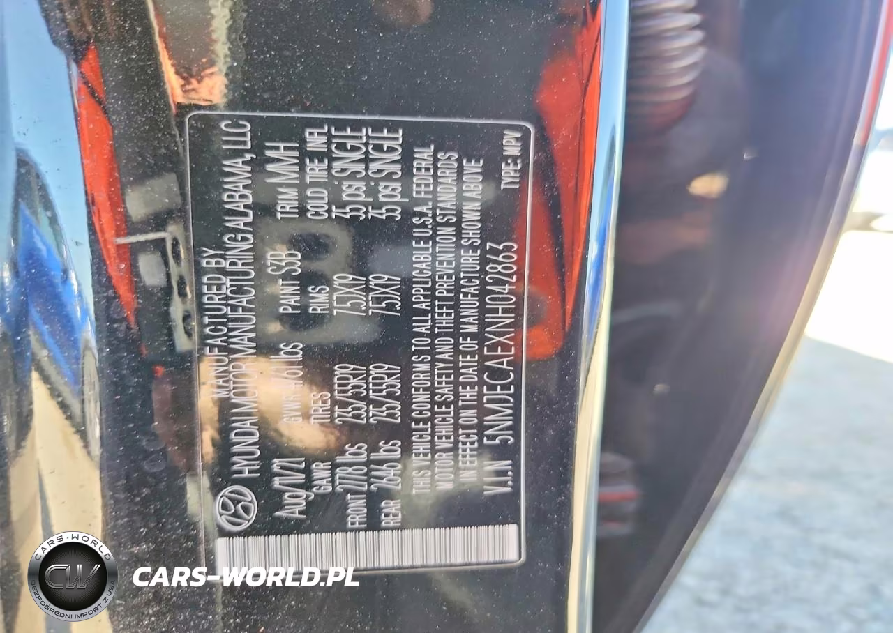 2022 Hyundai Tucson Limited VIN:5NMJECAEXNH042863 - 14