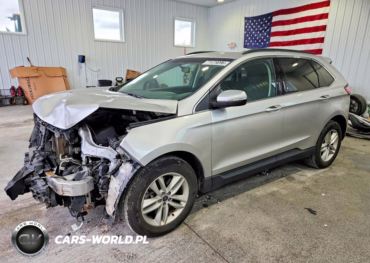 2016 Ford Edge Sel VIN:2FMPK4J96GBB66198 - 1