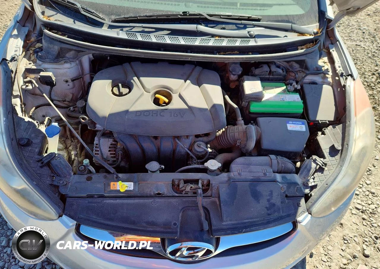 2013 Hyundai Elantra Gls VIN:KMHDH4AE8DU962553 - 11