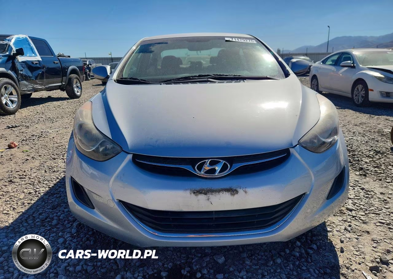 2013 Hyundai Elantra Gls VIN:KMHDH4AE8DU962553 - 5
