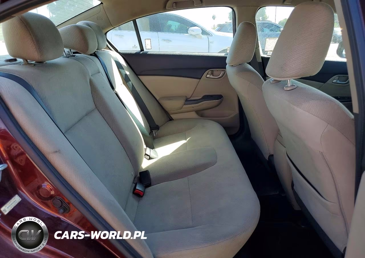 2013 Honda Civic Lx VIN:19XFB2F58DE225816 - 10