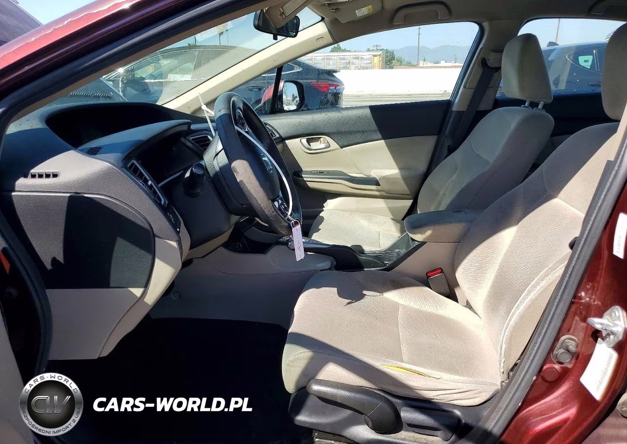 2013 Honda Civic Lx VIN:19XFB2F58DE225816 - 7