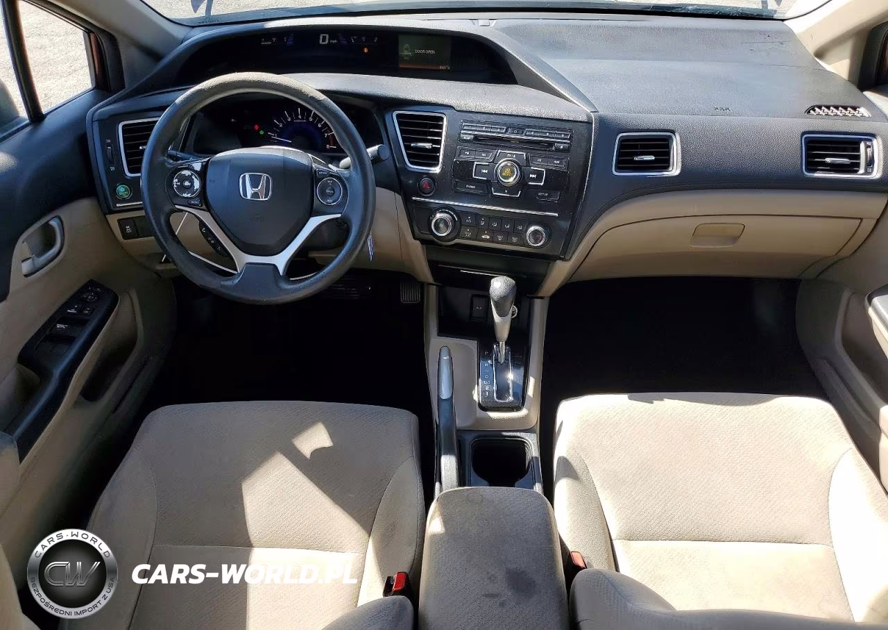 2013 Honda Civic Lx VIN:19XFB2F58DE225816 - 8