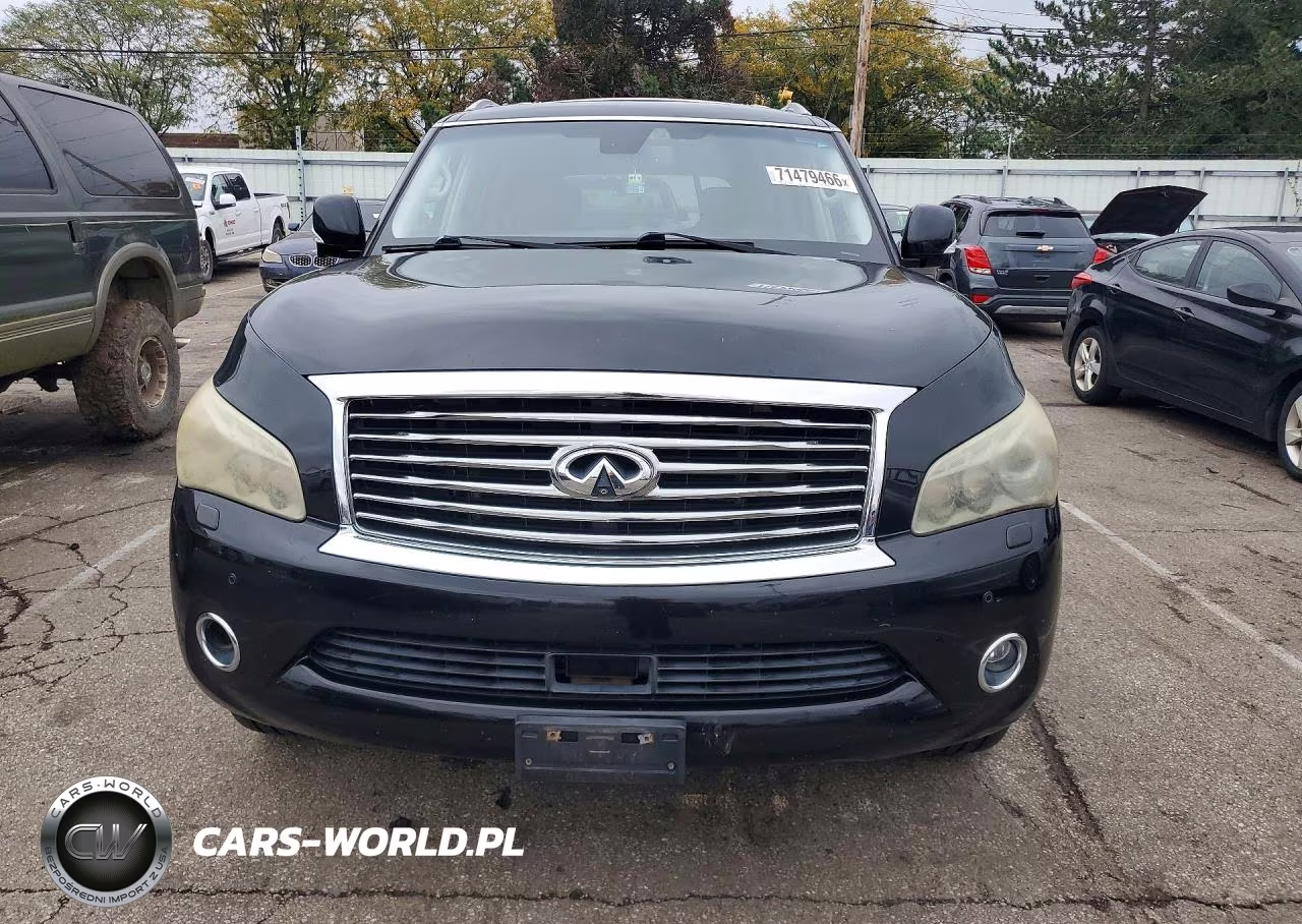 2012 Infiniti Qx56 Base VIN:JN8AZ2NE8C9015294 - 5