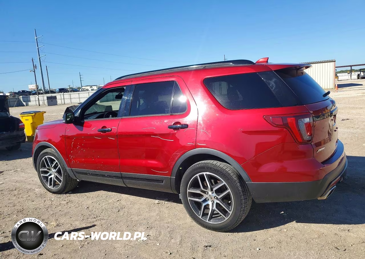 2017 Ford Explorer Sport VIN:1FM5K8GTXHGD20956 - 2