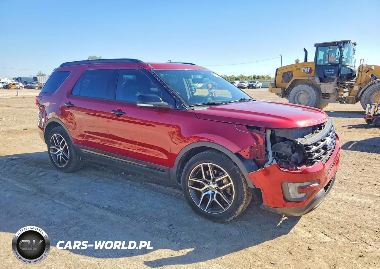 2017 Ford Explorer Sport VIN:1FM5K8GTXHGD20956 - 4
