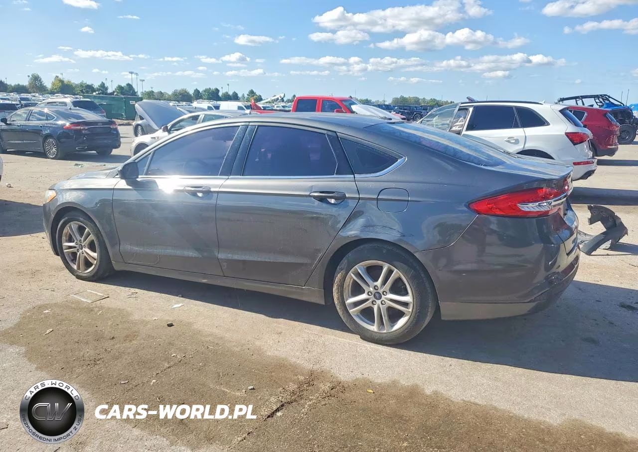2018 Ford Fusion Se VIN:3FA6P0H70JR104227 - 2