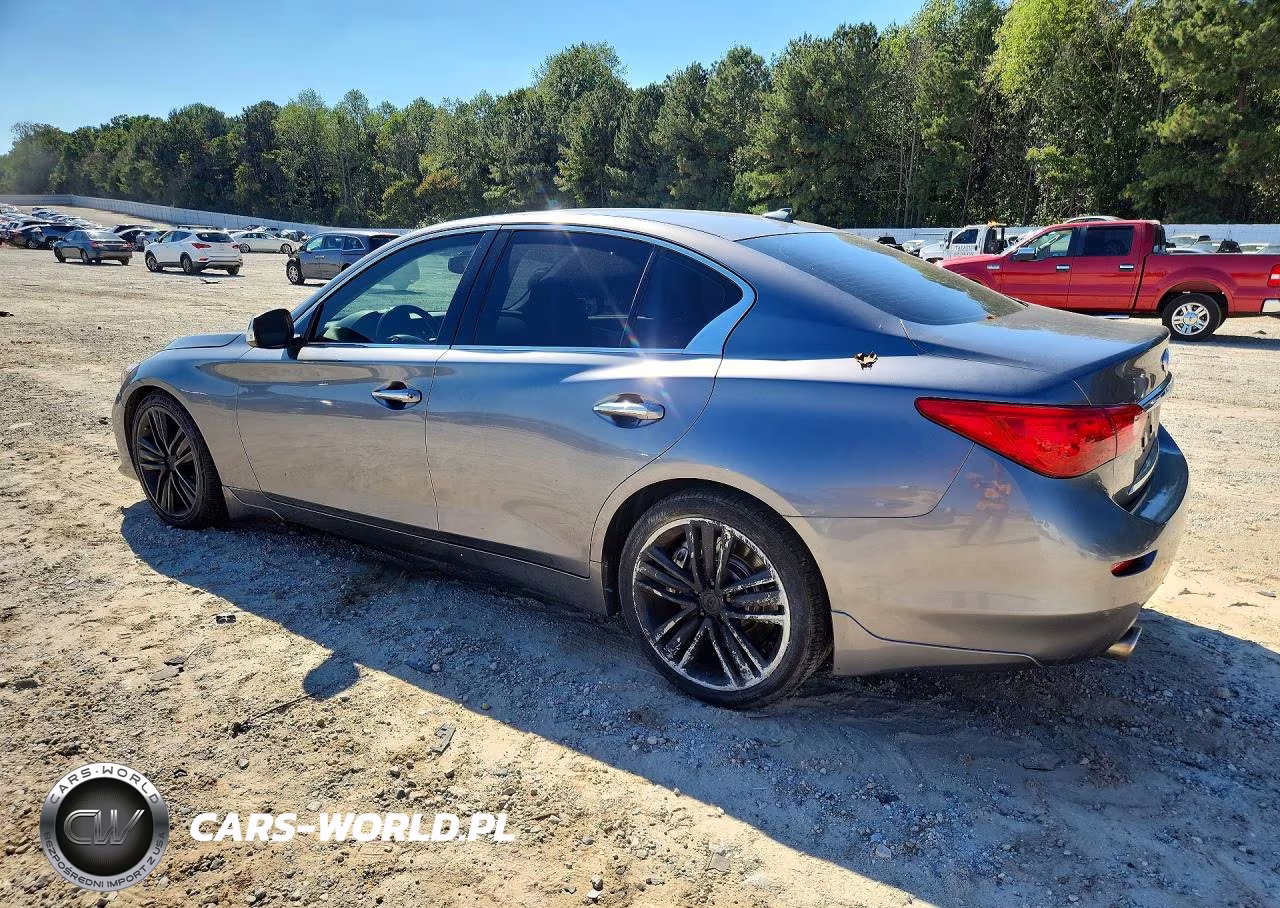 2014 Infiniti Q50 VIN:JN1BV7AP8EM674348 - 2