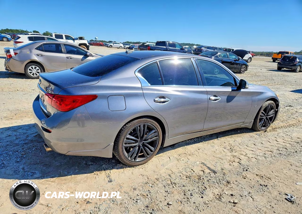 2014 Infiniti Q50 VIN:JN1BV7AP8EM674348 - 3