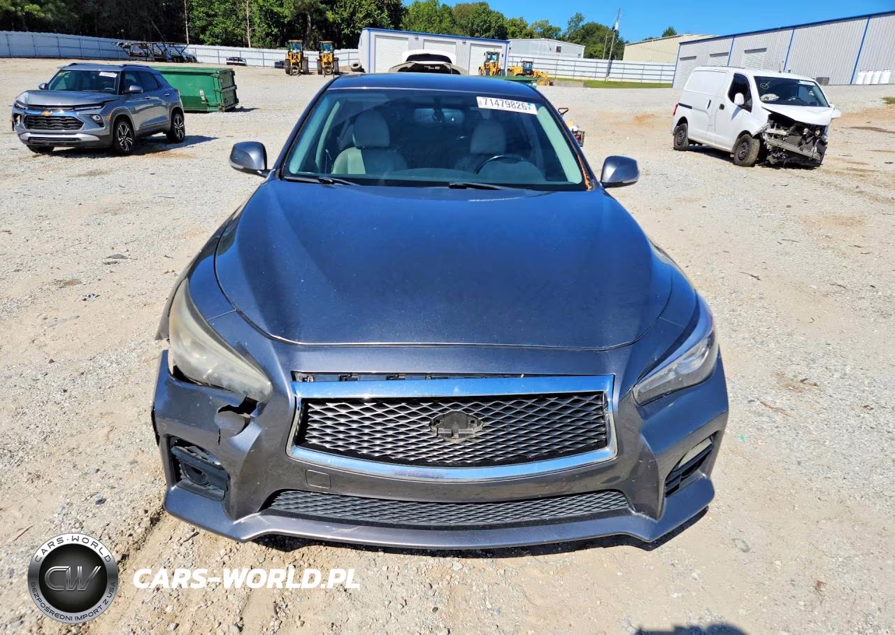 2014 Infiniti Q50 VIN:JN1BV7AP8EM674348 - 5