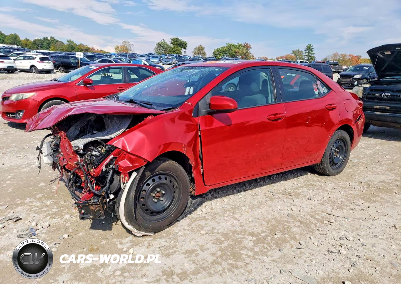 2017 Toyota Corolla Le VIN:2T1BURHE1HC931142 - 1