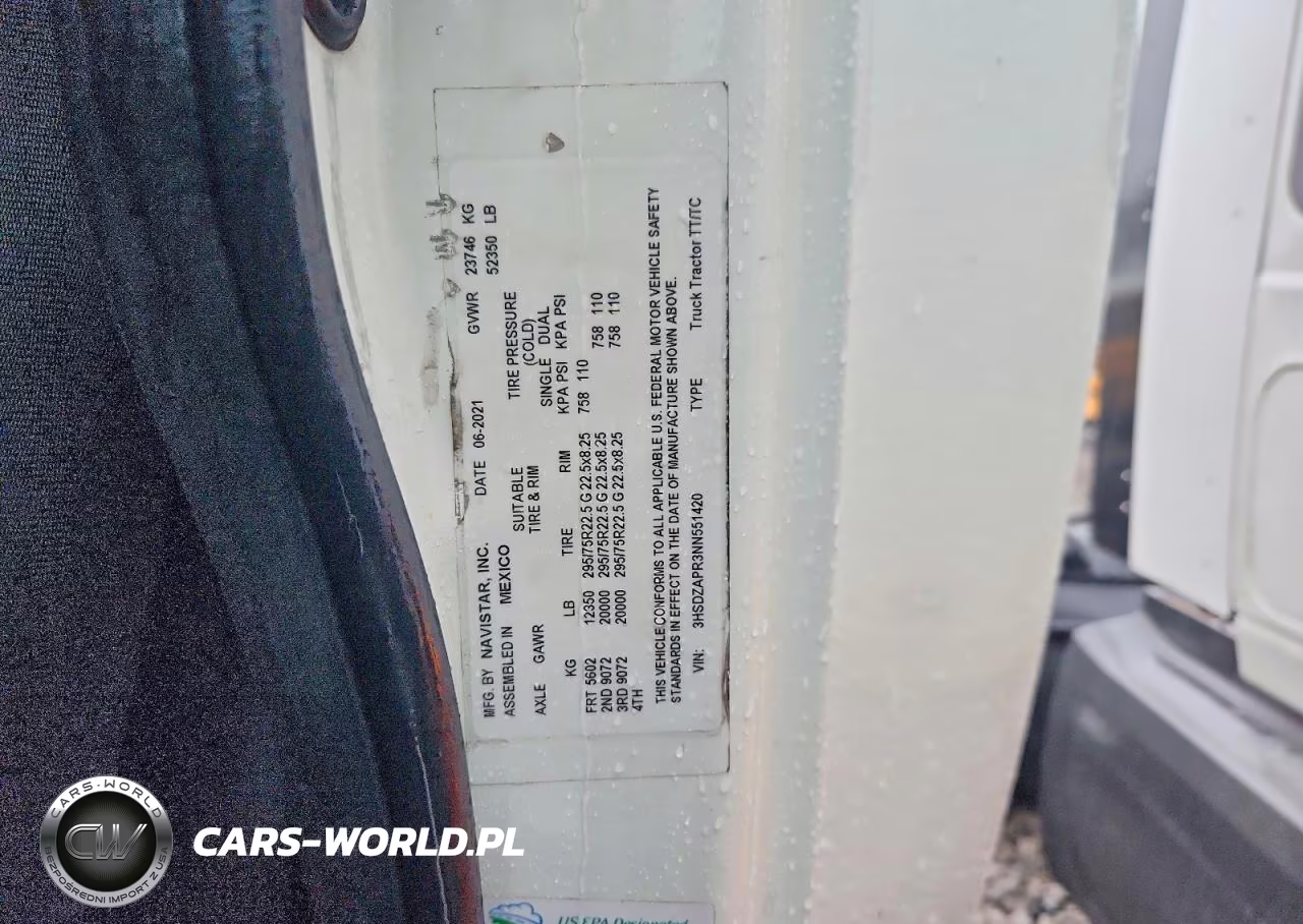 2022 International Lt625 - Semi Truck VIN:3HSDZAPR3NN551420 - 12