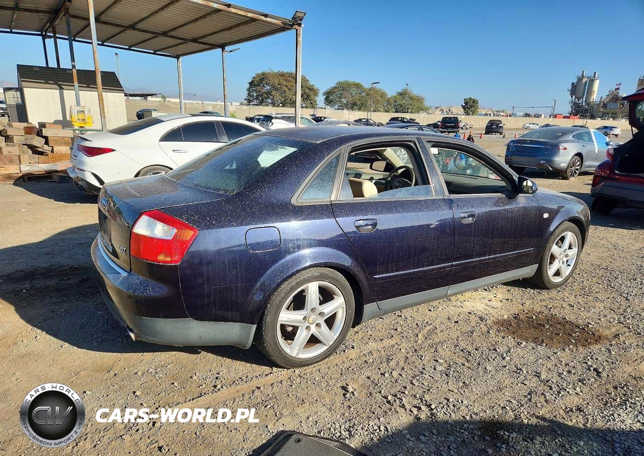 2002 Audi A4 1.8T Quattro VIN:WAULC68E52A163275 - 3
