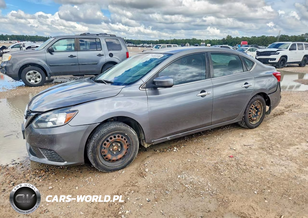 2017 Nissan Sentra Sv VIN:3N1AB7AP2HY338930 - 1