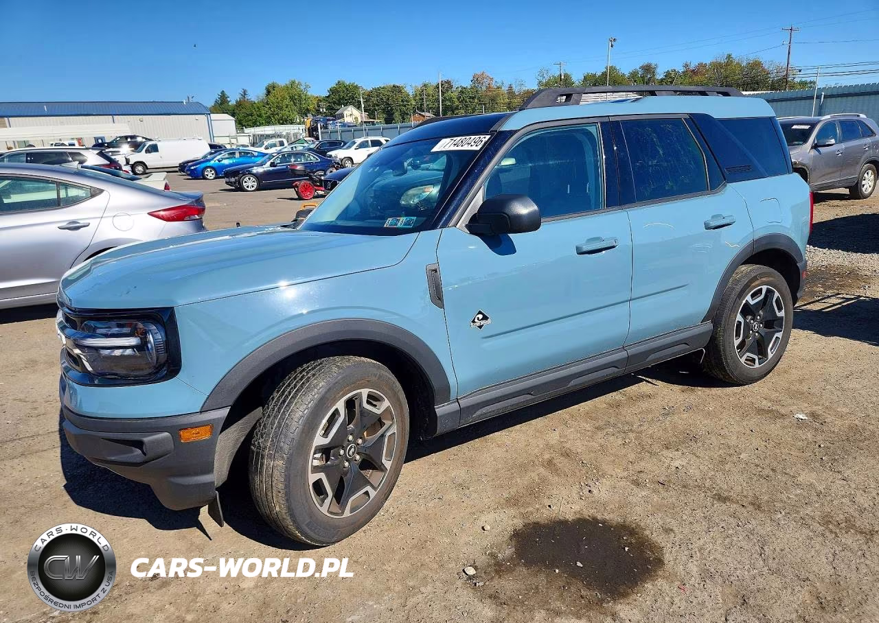 2023 Ford Bronco Sport Outer Banks VIN:3FMCR9C63PRD57184 - 1