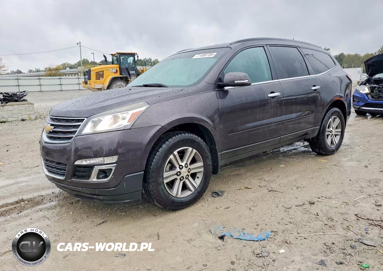 2016 Chevrolet Traverse Lt VIN:1GNKRGKD7GJ236650 - 1