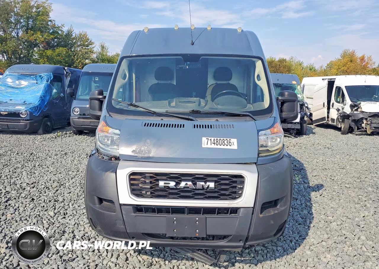 2020 Ram Promaster 3500 Delivery Van VIN:3C6URVJGXLE143993 - 5