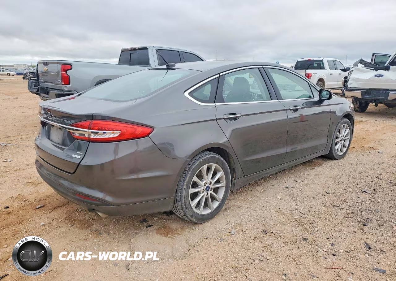 2017 Ford Fusion Se VIN:3FA6P0HD8HR129215 - 3