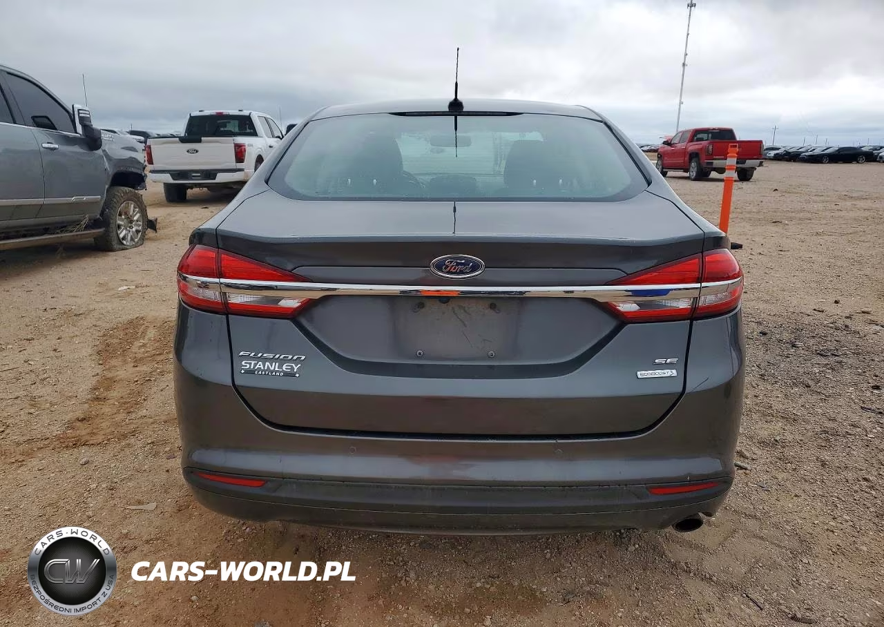 2017 Ford Fusion Se VIN:3FA6P0HD8HR129215 - 6