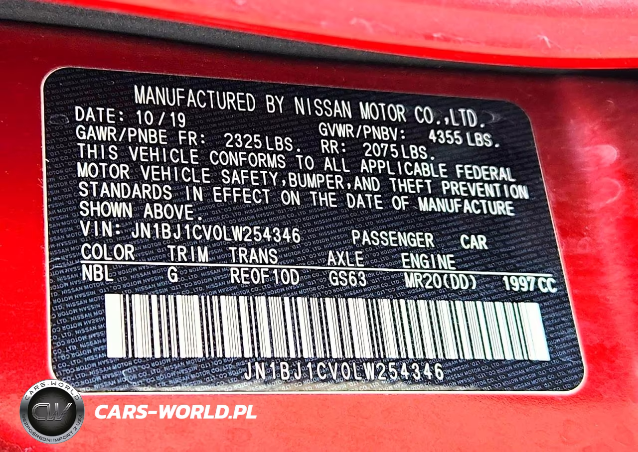 2020 Nissan Rogue Sport Sv VIN:JN1BJ1CV0LW254346 - 14