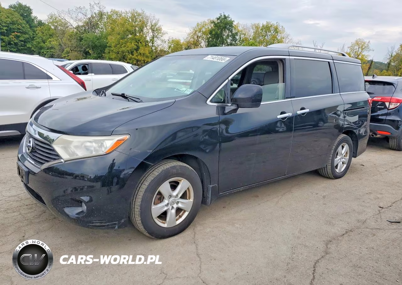2014 Nissan Quest 3.5 S VIN:JN8AE2KP0E9102692 - 1
