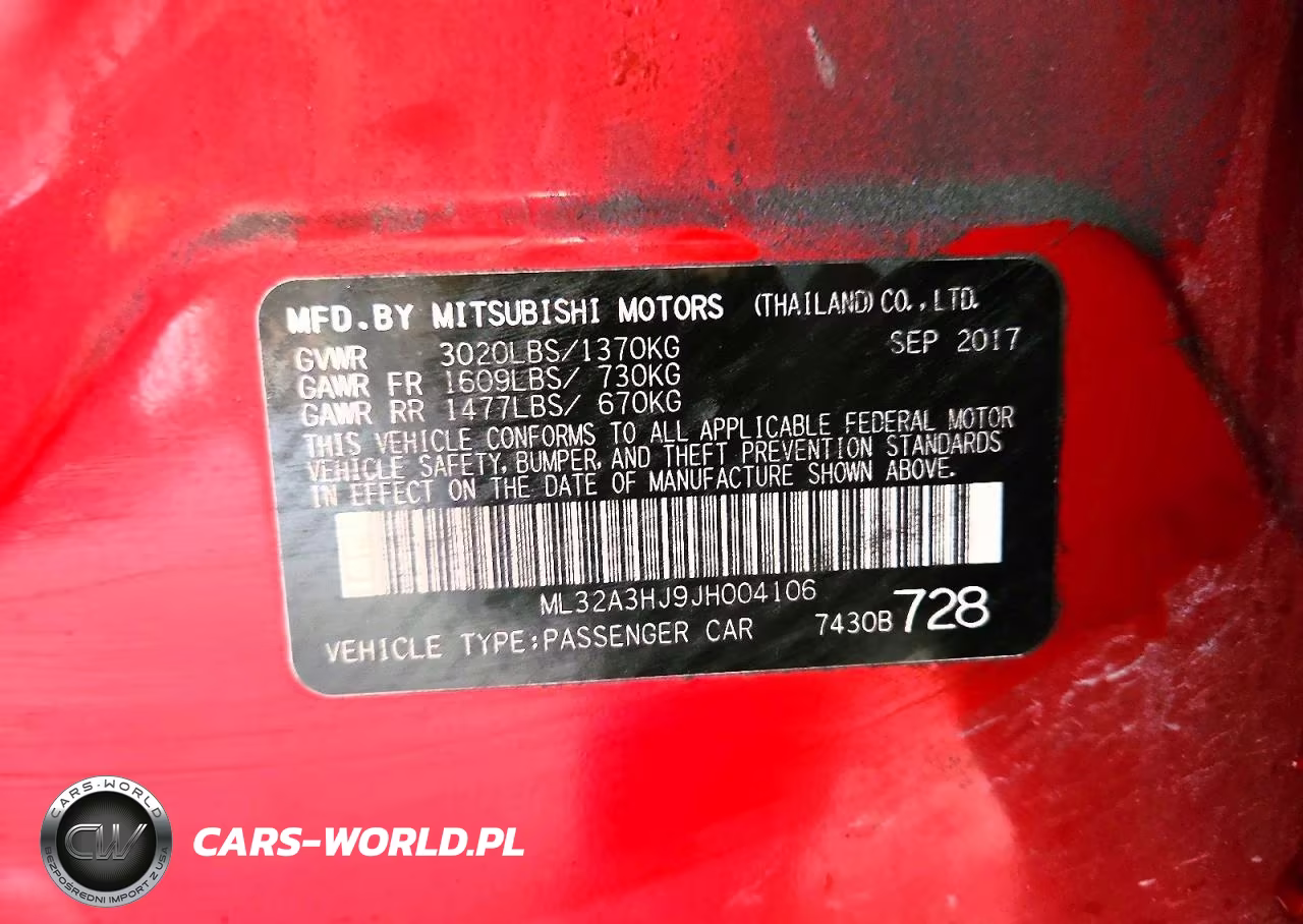 2018 Mitsubishi Mirage Es VIN:ML32A3HJ9JH004106 - 12