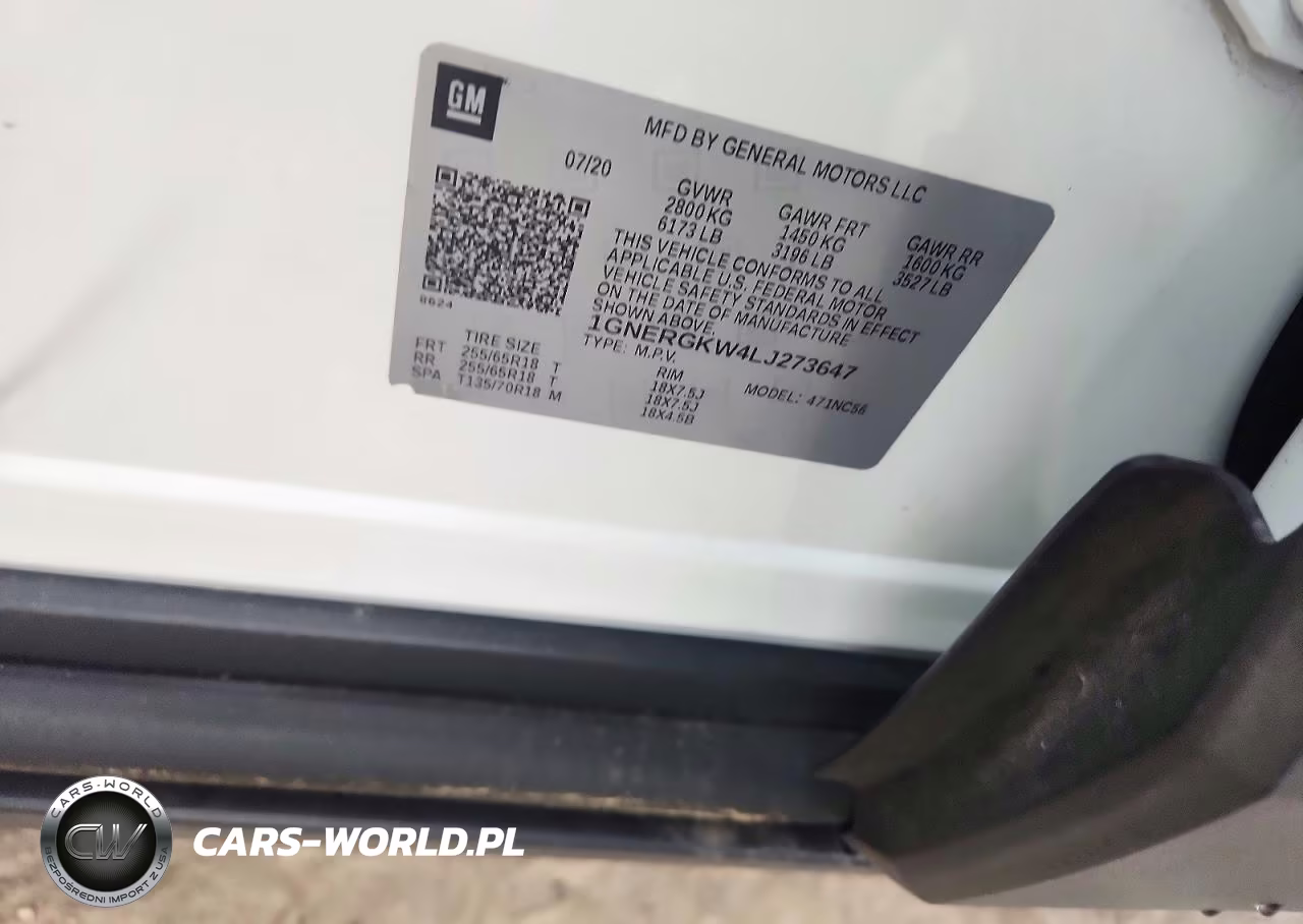 2020 Chevrolet Traverse Lt VIN:1GNERGKW4LJ273647 - 13