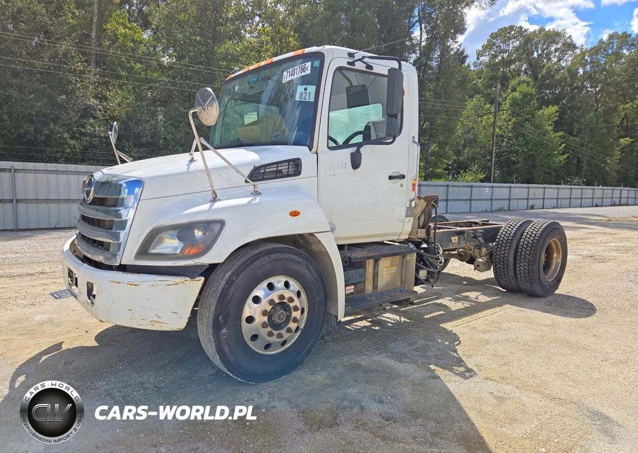 2019 Hino 258-268 - Semi Truck VIN:5PVNJ8JJ3K4S51048 - 1