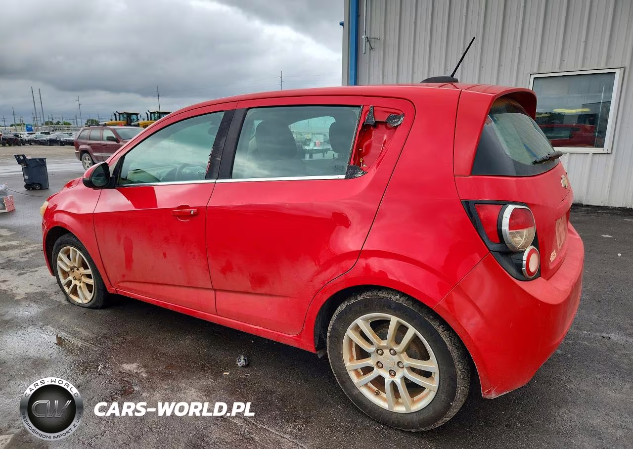 2016 Chevrolet Sonic Lt VIN:1G1JC6SH8G4165260 - 2