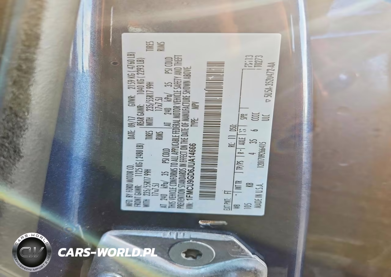 2018 Ford Escape Se VIN:1FMCU9GD6JUA14666 - 13