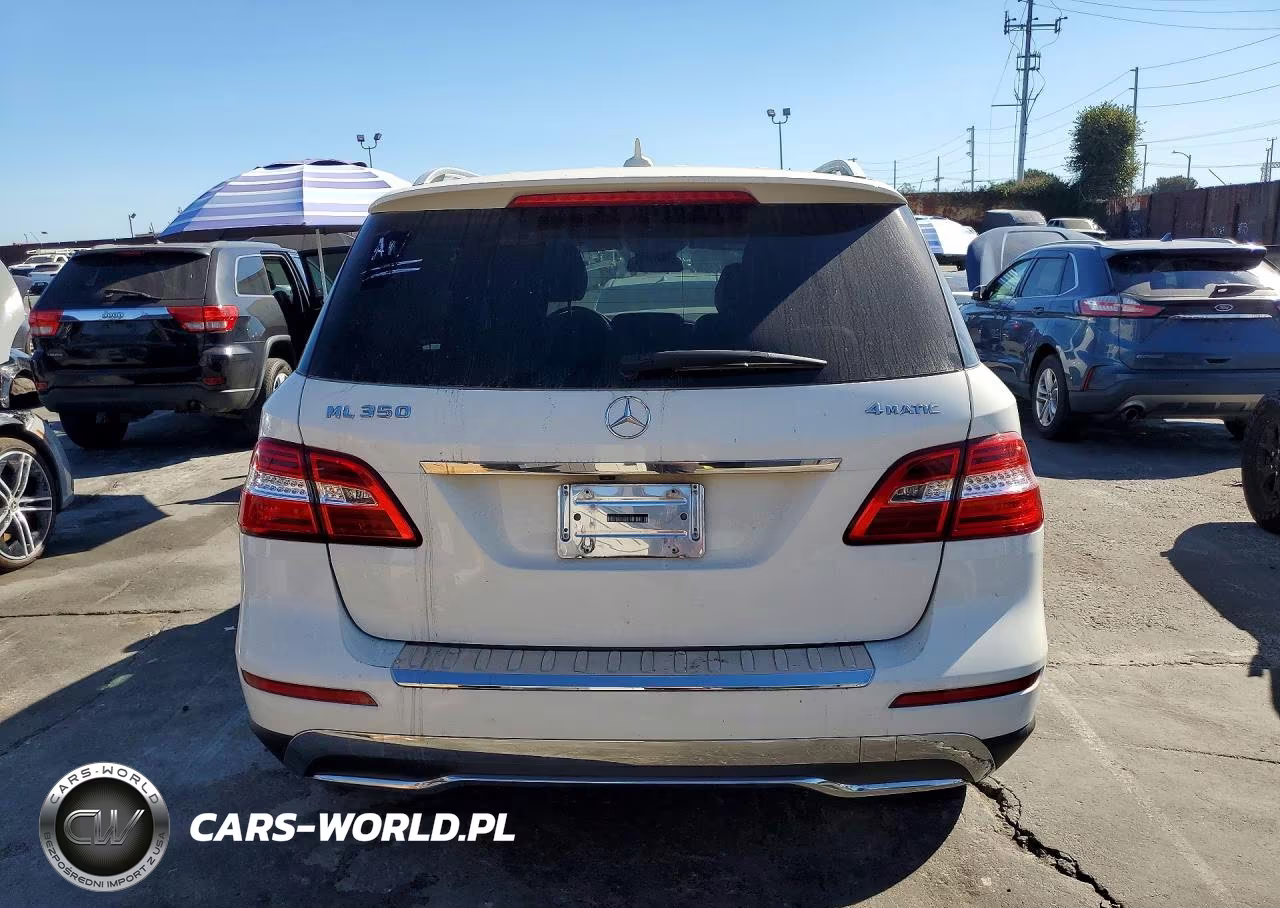 2012 Mercedes-Benz Ml 350 4Matic VIN:4JGDA5HBXCA031946 - 6