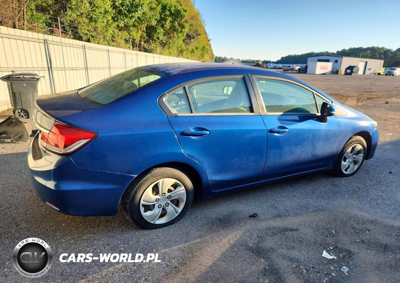 2013 Honda Civic Lx VIN:2HGFB2F55DH598298 - 3