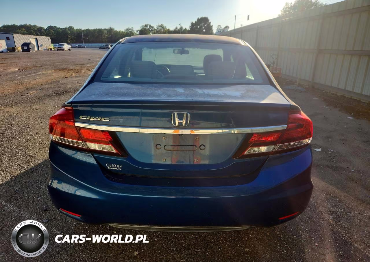 2013 Honda Civic Lx VIN:2HGFB2F55DH598298 - 6