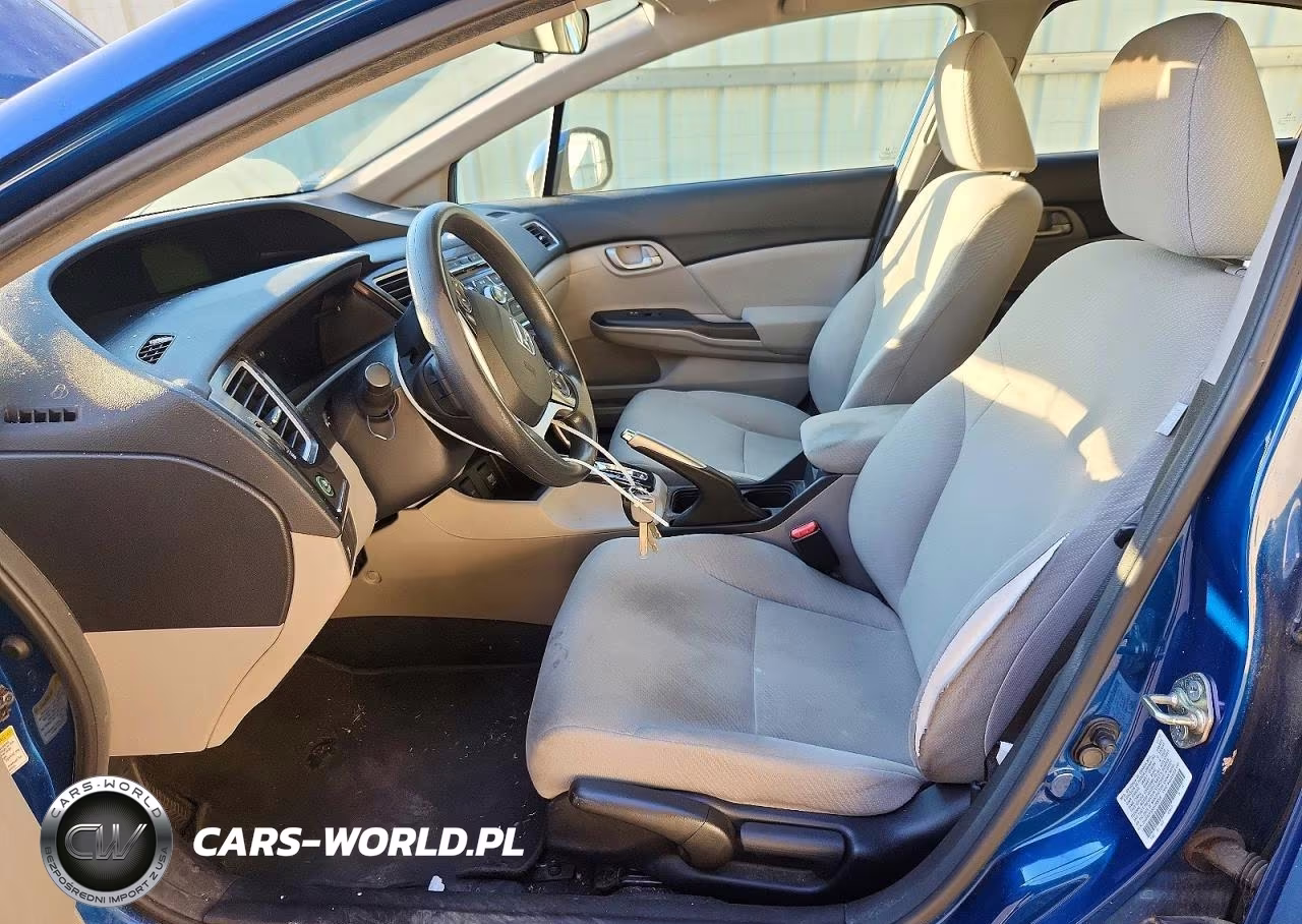 2013 Honda Civic Lx VIN:2HGFB2F55DH598298 - 7
