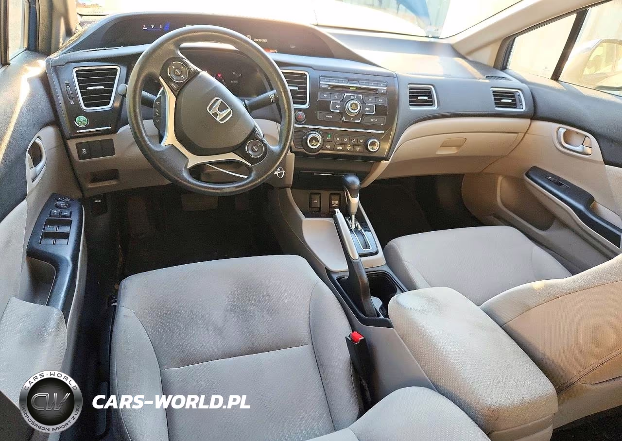 2013 Honda Civic Lx VIN:2HGFB2F55DH598298 - 8