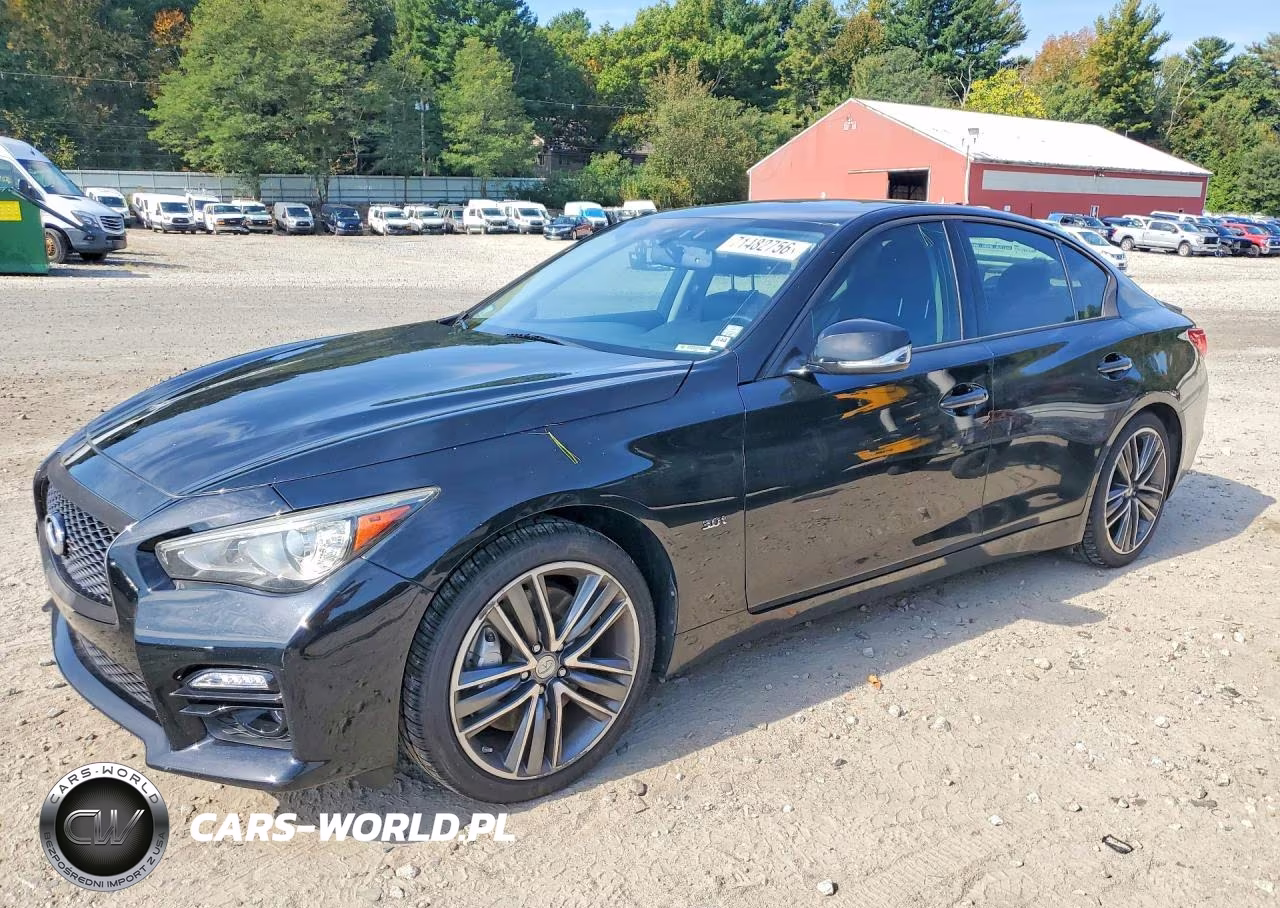 2017 Infiniti Q50 3.0T Sport VIN:JN1EV7ARXHM830909 - 1