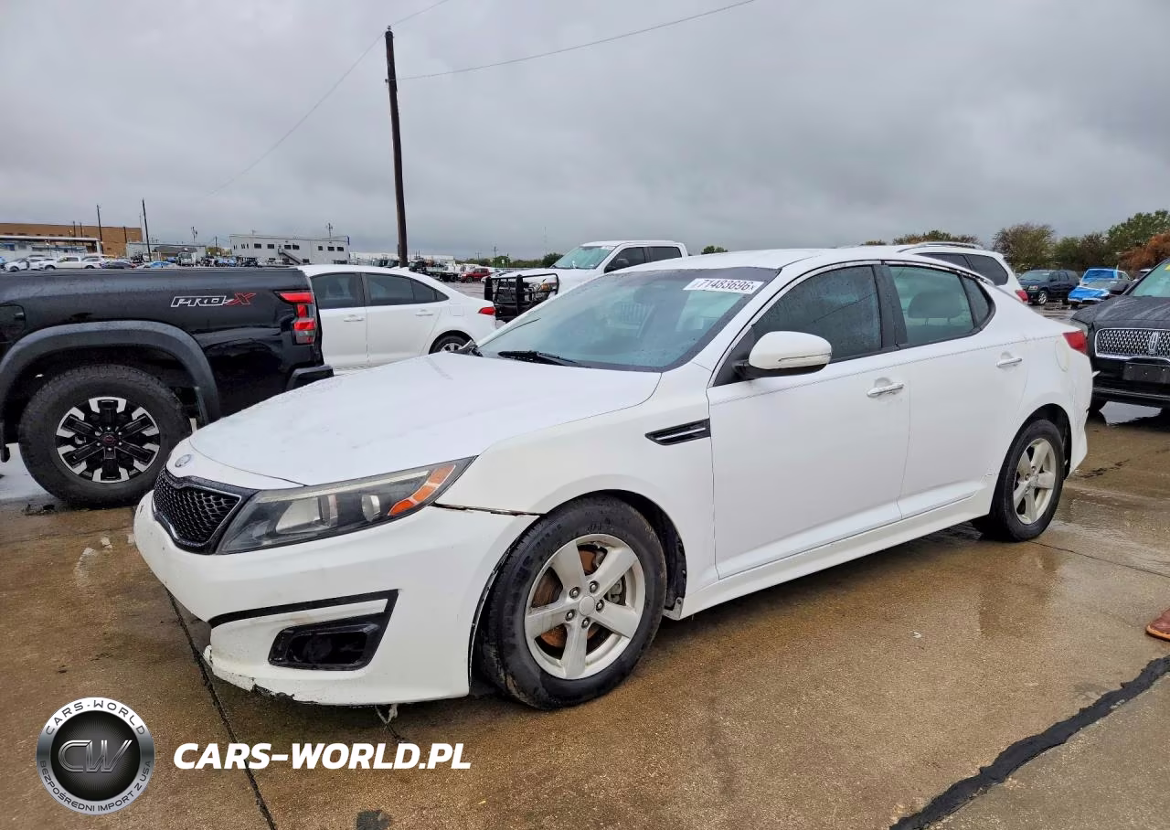 2015 Kia Optima Lx VIN:KNAGM4A70F5549177 - 1
