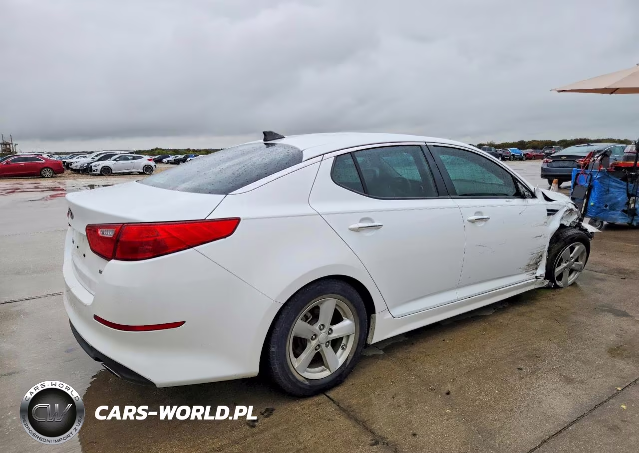 2015 Kia Optima Lx VIN:KNAGM4A70F5549177 - 3