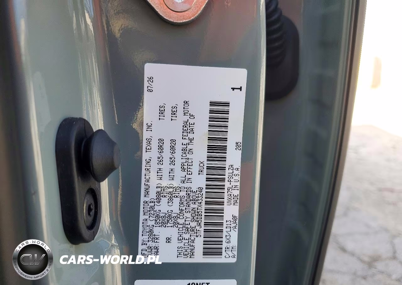 2026 Toyota Tundra Crewmax Limited VIN:5TFJA5DB5TX433240 - 12
