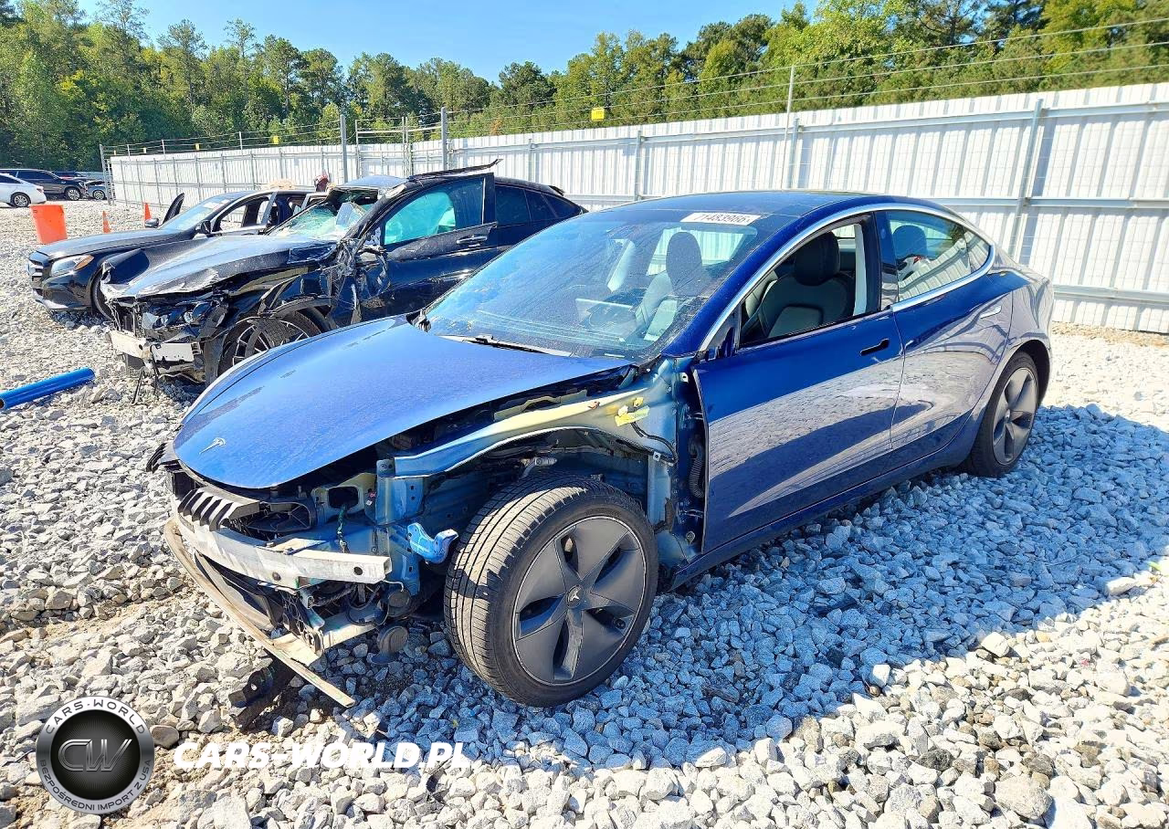 2020 Tesla Model 3 VIN:5YJ3E1EB5LF711195 - 1