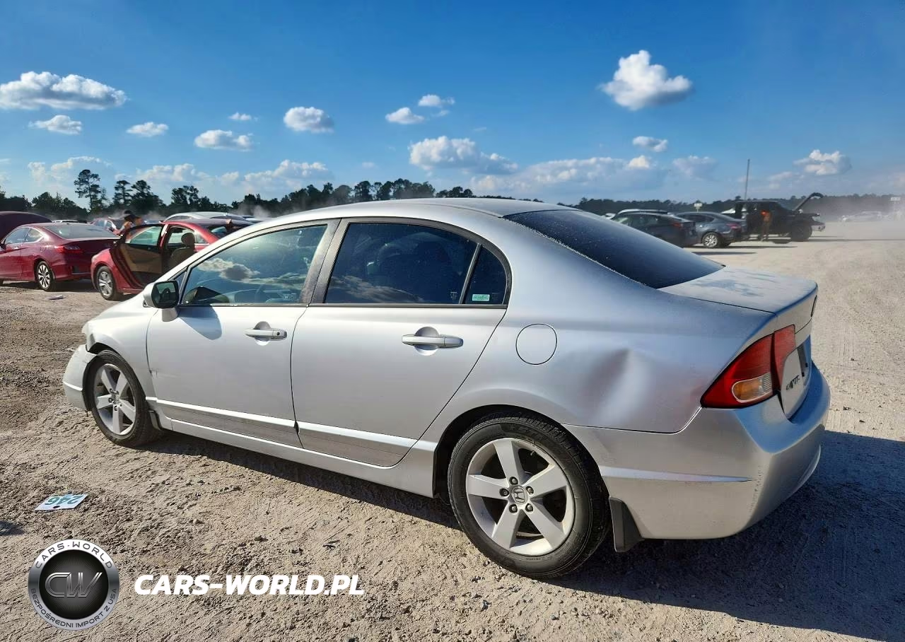 2007 Honda Civic Ex VIN:JHMFA168X7S001695 - 2