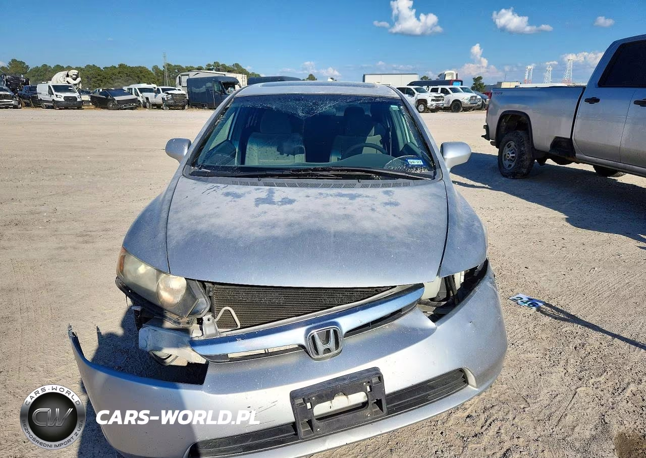 2007 Honda Civic Ex VIN:JHMFA168X7S001695 - 5